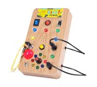 Carehabi- Giochi Montessori Busy Board, Chb-BusyBoard-123