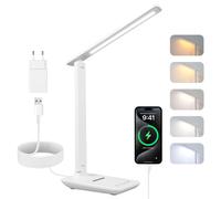 Carehabi Lampada da scrivania a LED dimmerabile lampada da tavolo a LED con 5