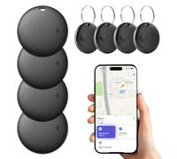 Carehabi Localizzatore Bluetooth Smart Tag（Solo iOS） Localizzatore Tracker Bluetooth compatibile con Apple Find My per Chiavi, Bagagli, Portafogli, Veicoli