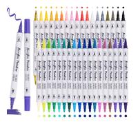 Carehabi Penne acriliche 36 colori Penne di vernice acrilica impermeabile