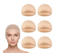 Carehabi Retina per Capelli 6 Pezzi Retine per Capelli Chignon Parrucca Tappi Nylon Traspirante Cuffia per Parrucca a Rete Retine per Parrucche