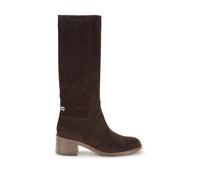 Carel Paris Brown Leather High Heel Boots - EU36/US6