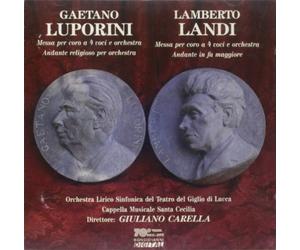 Carella - Andante Religioso Per Orchestra/Messa Per Coro A 4