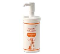 Caremed CareMed Urea 10 Extra, crema base per piedi molto secchi e ruvidi, pH 8, 0, crema per la cura dei piedi, 450 ml con dispenser