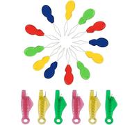 Caremore 18pcs Infila-aghi, Infila-aghi in plastica per cucito, plastica fai da te, filo a punto croce, filo per cucire, cucito a mano e trapuntatura artigianale