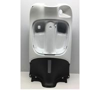 Carena Controscudo e Retroscudo Originale per Aprilia Scarabeo 50 e 100, Plastica, Primer Grezza da Verniciare, Anteriore