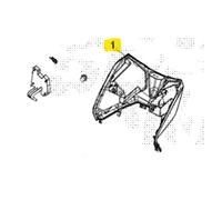 CARENA CONTROSCUDO RETROSCUDO SYM JOYMAX Z 300 2025 LY30WA-EU