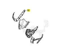 CARENA CORNICE PARABREZZA BIANCO OPACO SYM JET 14 200 2024 XCB20B1CN-EU