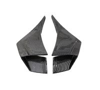 Carena Moto Ala Vento Fissa Per Per Ninja 400 Per NINJA 400 Moto Winglet Spoiler Aerodinamici Ali Fisse(ASPETTO Fibra di carbonio)