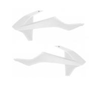 Polisport Spoiler radiatore compatibile con KTM SX 65 da 2016 Bianco