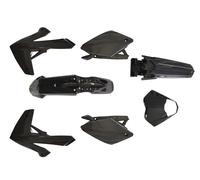 Carena Rieju MRT - MRT Pro 2009-2021 nero lucido 7 pezzi