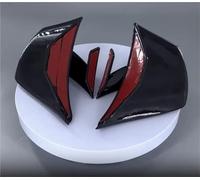 Carenatura Anteriore Aerodinamica Con Spoiler Ad Ala Fissa Per Moto Per S&uzuki GSX-R1000 GSXR1000 2017-2022 ABS Alettone Laterale(Bright black)