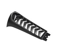 Carenatura Del Faro Motocicletta Copertura Inferiore Anteriore Radiatore Spoiler Carenatura Mento Per Softail Breakout Per Street Bob Fat FXBR 2018-2022(Matte black)