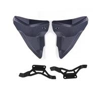 Carenatura Del Faro Motocicletta Per MT 09 Per MT09 SP 2024-2025 Imbottitura Posteriore Pannello Laterale Copertura Telaio Carenatura Spoiler(Look in carbonio)