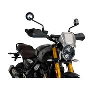 Carenatura Frontale PUIG in Alluminio INDIAN FTR 1200 R CARBON 2023 2024 Silver