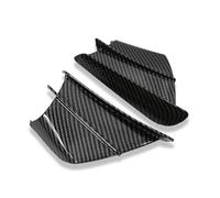 Carenatura Laterale, Alettone Aerodinamico, Deflettore Spoiler Per RSV4 X, Per Tuono V4, Per Factory, Per Tuono 660 RS660 RS250 RS125 RS50 Motocicletta Spoiler Aerodinamico(Glossy Carbon Look)