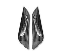 Carenatura laterale del serbatoio anteriore for motocicletta con motivo in fibra di carbonio for Honda CBR 1000RR 2004 2005 2006 2007(Carbon Fiber Look)