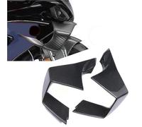 Carenatura Per BMW M1000RR 2023 2024 Accessori Moto Deflettore Aria Spoiler In Fibra Di Carbonio Winglets Pannello Protettivo Scudo Laterale Carenatura Copertura(Black)