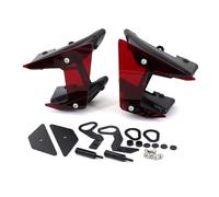 Carenatura Winglets Compatibile Con Yamaha Per MT-09 Per MT09SP 2017 2018 2019 2020 1 Paio Di Spoiler Laterali Per Moto Aerodinamici Per Alette Paravento Accessori(Red)