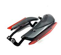 Carenatura Winglets Moto Side Winglet Spoiler Per Vento Flusso Accessori Di Fissaggio Luce Anteriore Cowl Fin Trim Copertura Compatibile Con CBR500R 2019-2023(Red)