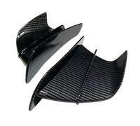 Carenatura Winglets Per H2R Per S1000RR Per H2 Per Abs Spoiler Laterali Per Moto Alette Antivento Alette Fisse Alette Universali Aggiornamento Accessori Modificati(Black1)