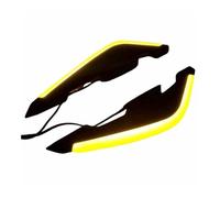 Carenature laterali Aletteluce LED E Decorativo Per Motocicletta, Alette Anteriori Laterali, Set Di Alette Aerodinamiche Fisse