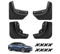 CARENTR 2025 2026 Tesla Model Y Juniper Accessories, paraspruzzi per tutte le stagioni, non necessita di fori, protegge la vernice, design più spesso, su misura per il nuovo modello Y, set da 4