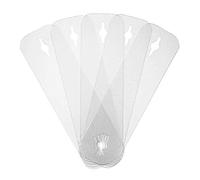 CAREOR 5 Pack Invisible Tie Stays - Fermacravatta Invisible Tie Stays Tie Clip Alternativa a Tie Tacks Tie Bars