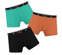 Carer Confezione da 3 Boxer per Incontinenza Bambino Assorbenza di 100 ml | Intimo in Cotone Lavabile per Perdite Urinarie ed Enuresi Protezione Assorbente Morbida Giorno e Notte per Bambini