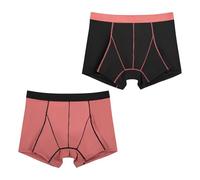 Carer Set da 2 Boxer Incontinenza Bambino Modal, Assorbimento 70 ml | Intimo assorbente riutilizzabile e lavabile,confortevole&discreto,ideale per la scuola e l’uso quotidiano,Tinta unita 146-152