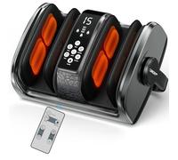 CARESKYpro Shiatsu - Massaggiatore per piedi per circolazione e sollievo dal dolore, terapia del calore migliorata, impastamento profondo a 5 intensità, oscillante per rilassamento del polpaccio,