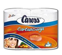 Caress 2 Monorotoli, Rotoloni, Cellulosa, Maxistrappo