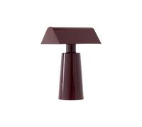 Caret MF1 Lampada da Tavolo Portatile Bordeaux Scuro