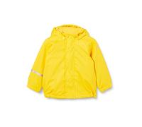 CareTec Rain Jacket - PU w. fleece, Impermeabile con Fodera In Pile Unisex - Bambini e ragazzi, Yellow (324), 80