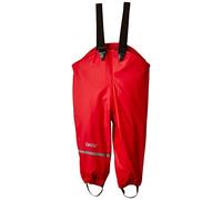 CareTec Rain Overall - PU w/o fleece, Pantaloni Impermeabili Bambine e ragazze, Red (402), 140