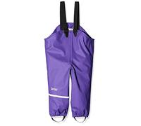 CareTec Rain Overall - PU w/o fleece, Pantaloni Impermeabili Bambine e ragazze, Viola Purple (633), 140