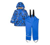 CareTec Rainwear set - PU w/o fleece, Tuta Impermeabile Bambini e ragazzi, Buckthorn Brown (258), 6-9 mesi
