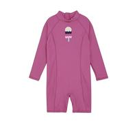 CareTec Swim Suit L/S- Girls, Costume da Bagno Bambine e ragazze, Rosa (Raspberry Rose), 104