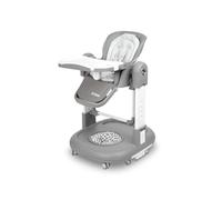 CARETERO - Sitron Seggiolone 3 in 1 - Seggiolone Regolabile, Ergonomico e Girello per Bambini, Sicurezza e Comfort, Vassoio Rimovibile, Altezza Regolabile -Grigio