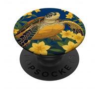 Caretta Ocean Tartaruga E Gelsemium PopSockets PopGrip Adesivo