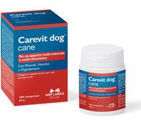 | Carevit Dog Cane, 100 Compresse Divisibili, Apporto Multi-Minerale E Multi-Vit
