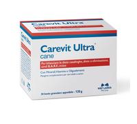 Carevit Ultra Cane 30 Buste da 4 g Granulare Appetibile per Bilanciare le Diete