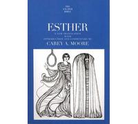 Carey A. Moore Esther (Tascabile) Anchor Yale Bible Commentaries