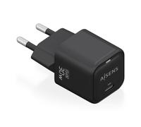 CARGADOR AISENS GAN 30W 1XUSB-C PD3.0 QC4.0 NEGRO - Nouvo