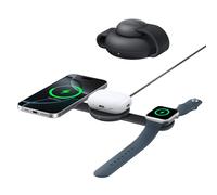 CARGADOR ANKER MAGGO WIRELESS CHARGING STATION (3-IN-1 FOLDABLE PAD) - Nouvo