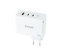 TooQ TQWC-GANQC2PD100W Caricabatterie per dispositivi mobili Universale Bianco AC Interno