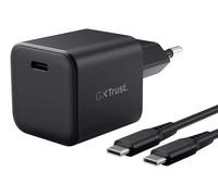 Cargador de Pared GaN Trust Gaming GXT 1258 Switch 2- 1xUSB Tipo-C- Incluye Cable USB Tipo-C- 65W - Nouvo