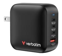 Cargador de Pared Universal GaN para Viaje Verbatim Mini GaN Wall Charger- 3xUSB Tipo-C- 1xUSB- 100W - Nouvo