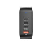 Cargador de Pared Universal GaN para Viaje Verbatim Mini GaN Wall Charger- 3xUSB Tipo-C- 1xUSB- 165W - Nouvo