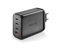 Cargador de Portátil GaN NGS BUD 240W- 240W- Automático- Voltaje 5-21V - Nouvo